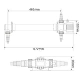 Sterilizator uvc 55wati